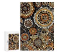 Native American Artwork Puzzle 300 Pièces Educa Jouet en Bois Cadeau Unique Décoration Intérieure Jeu Éducatif Challenge Toy Adultes Et Enfants À Partir De 14 Ans 300 PCS