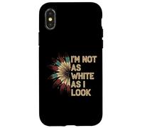 Native American Heritage Day I'm Not As White As I Look Coque pour iPhone X/XS