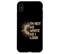 Native American Heritage Day I'm Not As White As I Look Coque pour iPhone XS Max