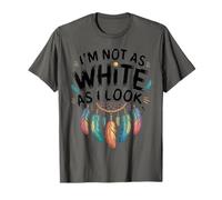 Native American Heritage Day I'm Not As White As I Look T-Shirt