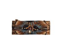 Native American Painting Baby Bow Headband & Soft Baby Bow Hair Accessory For Newborn Babies, Toddlers Kids.
