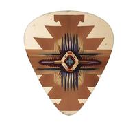 Native American Patterns Lot de 12 médiators pour guitare acoustique, ukulélé, etc. 3 épaisseurs