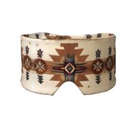 Native American Patterns Masque de sommeil réglable pour les yeux et cache-oreilles, bandeau unisexe pour dormir sur le côté (68,1 x 10,9 cm), couverture confortable pour l'intérieur et l'extérieur,