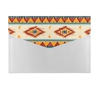 Native American Print Organiseur de fichiers extensible multi-poches accordéon rangement documents fournitures de bureau