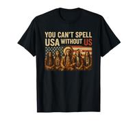 Native American USA Flag Tribal Heritage T-Shirt