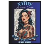 Native American Women Adult Coloring Book