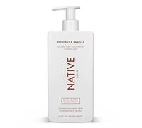 Native Après-shampoing hydratant femme et homme - Sans silicones ni sulfate - Parfum coco et vanille - Réhydrate les cheveux pour un éclat doux et sain - 487 ml