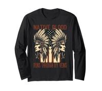 Native Blood Runs Through My Veins Manche Longue