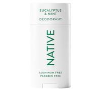 Native Déodorant naturel pour homme et femme - Végétalien, sans gluten et sans cruauté envers les animaux - Sans aluminium, parabènes et sulfates - Eucalyptus et menthe