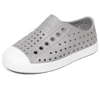 Native Kids Jefferson Junior Water Proof Shoes, Pigeon Grey/Shell White, 1 Medium US Little Kid