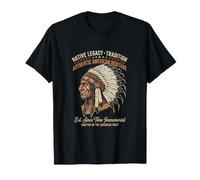 Native Legacy T-Shirt Authentique American Heritage Graphic T-Shirt