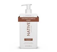 Native Shampooing Hydratant Coco & Vanille - Tous Types de Cheveux, Colorés & Traités, Fins à Secs Abîmés, Sans Sulfates, Sans Silicones & Sans Colorants (487 ml)