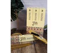 Native Soul Palo Santo & Florida Water Lot de 3 bâtons d'encens avec brûleur d'encens JRose - Réconfortant et purifiant pour la méditation et le nettoyage spirituel - Parfum longue durée