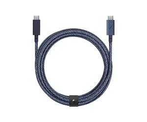 Native Union Belt Cable Pro câble USB USB 2.0 2,4 m USB C Bleu