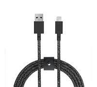 Native Union BELT Cable XL - Câble de charge Lightning vers USB renforcé ultra résistant [certifié MFi] avec sangle en cuir compatible avec iPhone/iPad (Cosmos)