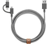 Native Union Belt Universal USB-A vers LightningUSB-CMic... Zebra USB-A vers Micro USB-C Lightning