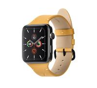 Native Union Bracelet (Re) Classic pour Apple Watch 42/44/45 mm - Matériaux d'origine végétale - Matériel en acier inoxydable avec doublure douce -(Kraft)