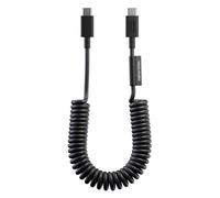 Native Union Câble USB-C spirale POP - Noir / 1,2 m
