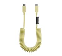 Native Union Câble USB-C vers USB-C 60W Spiralé 1.2m Série POP Charge Rapide