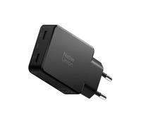 Native Union Chargeur GaN Pocket PD 65W - Chargeur Rapide Double USB-C Ultra-Fin - Jusqu’à 65W - idéal Voyage MacBook, PC Portables, iPad, iPhone (Noir)