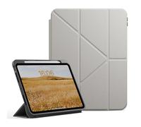 Native Union Coque Active pour iPad - Étui support 4-en-1 léger et durable avec dos en TPU mat - Porte-stylo Apple - Couverture magnétique compatible avec la fonction de veille automatique (Sandstone)