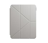 Native Union Coque Active pour iPad M5- Étui support 4-en-1 léger et durable avec dos en TPU mat -Porte-stylo Apple - Couverture magnétique compatible avec la fonction de veille automatique(Sandstone)