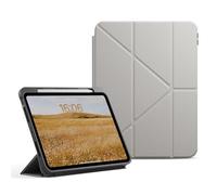 Native Union Coque Active pour iPad M5- Étui support 4-en-1 léger et durable avec dos en TPU mat -Porte-stylo Apple - Couverture magnétique compatible avec la fonction de veille automatique(Sandstone)