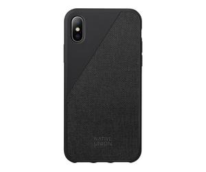 Native Union Coque pour iPhone XS Max Clic Canvas - Noir