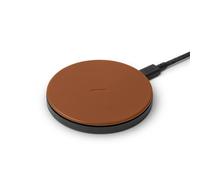 Native Union DROP-BRN-CLTHR-NP chargeur d'appareils mobiles Casques, Smartphone Marron Secteur Recharge sans fil Charge rapide Intérieure