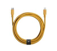 NATIVE UNION, Eco Belt Câble USB-C / Lightning - 3m, Jaune