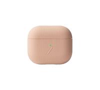 NATIVE UNION Étui Curve pour AirPods (3rd Gen) - Étui en Silicone élégamment texturé Compatible avec Les AirPod (3rd Gen) (Peach)
