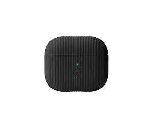 NATIVE UNION Étui Curve pour AirPods (3rd Gen) - Étui en Silicone élégamment texturé Compatible avec Les AirPod (3rd Gen) (Slate)