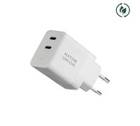 Native Union FAST-PD35-WHT-EU chargeur d'appareils mobiles Ordinateur portable, Smartphone, Tablette Blanc Secteur Charge rapide Intérieure