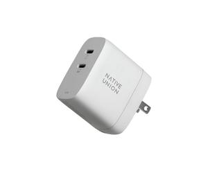 Native Union FAST-PD67-WHT-INT chargeur d'appareils mobiles Ordinateur portable, Smartphone, Tablette Blanc Secteur Charge rapide Intérieure