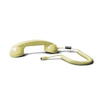 Native Union Pop Phone-Combiné téléphonique rétro avec Micro et Haut-Parleur, USB-C pour iPhone, iPad, Tablette, S25, Flip 7, Fold 7 -Travail Hybride, Appels, Vidéoconférences, Réunions (Citron)