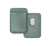 Native Union (Re Classic Wallet | Magnétique - Porte-Cartes MagSafe pour iPhone Air, 17, 16, 15 - Ultra sécurisé & Extra Fin - Stocke 3 Cartes - Matériaux durables & recyclés (Vert Ardoise)