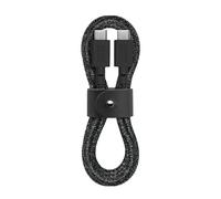 Native Union Type-C Belt Cable - Câble USB-C vers USB-C 1,2m ultra-résistant Compatible avec iPhone 16, 16 Plus, 16 Pro, 16 Pro Max, iPad Pro, iPad Air, Galaxy S24, Flip 6, Fold 6 (Cosmos)