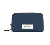 Native Union W.F.A Tech Organisateur - Pochette de Voyage Minimaliste fabriquée à partir de matériaux recyclés pour Le Rangement et la Protection des Accessoires de Tous Les Jours (Bleu Marine)