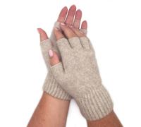 Native World Mitaines Possum en laine mérinos pour homme et femme, doux, extrêmement chauds, naturel, S