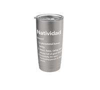 Natividad Définition du nom Dictionnaire amusant Gobelet isotherme en acier inoxydable double paroi