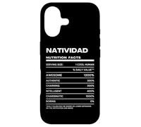 Natividad Valeur Nutritive Nom Drôle Coque pour iPhone 17