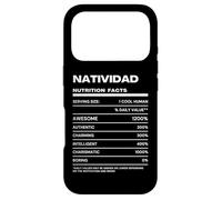 Natividad Valeur Nutritive Nom Drôle Coque pour iPhone 17 Pro