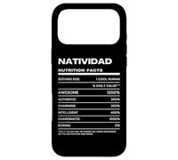 Natividad Valeur Nutritive Nom Drôle Coque pour iPhone 17 Pro Max