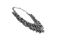 Nativilis Collier durable fait main avec graines naturelles et coton | Bijoux brésiliens respectueux de l'environnement Boho de la forêt amazonienne - Modèles et couleurs assortis, Adjustable - approx