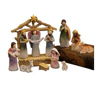 Nativité crèche - 4 ans - Pour nappe et célébration de Thanksgiving