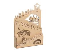 Nativity - 25 Days Christmas Countdown Calendar, Christmas Nativity Scene Calenddar, Holiday Décor & Gift Idea | Home Family Church School Office Display