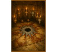 Nativity’s Fourteen-Point Silver Star of Bethlehem Journal: A Sacred Place in the Holy Grotto Where the Savior Was Born, Illuminated in Glory