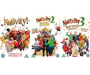Nativity Trilogy - Triple DVD Collection : Nativity 1 / Nativity 2: Danger in the Manger / Nativity 3: Dude, Where's My Donkey? by Martin Clunes