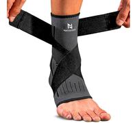 NativoDex Chevillère Entorse Renforcée - Maintien et Stabilisation de la Cheville - Prévention des Entorses - Support Sport Ajustable pour les Deux Pieds