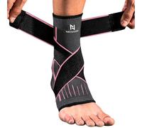 NativoDex Chevillère Entorse Renforcée - Maintien et Stabilisation de la Cheville - Prévention des Entorses - Support Sport Ajustable pour les Deux Pieds